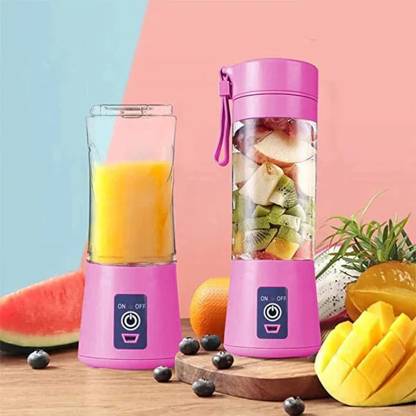 Portable Electric USB Juice Maker Bottle (380 ML)